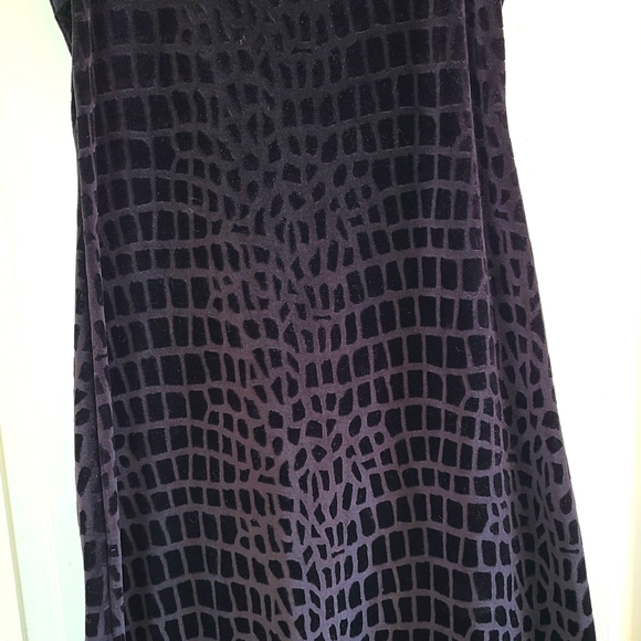 VINTAGE - La belle black velvet dress - Picture 7 of 9